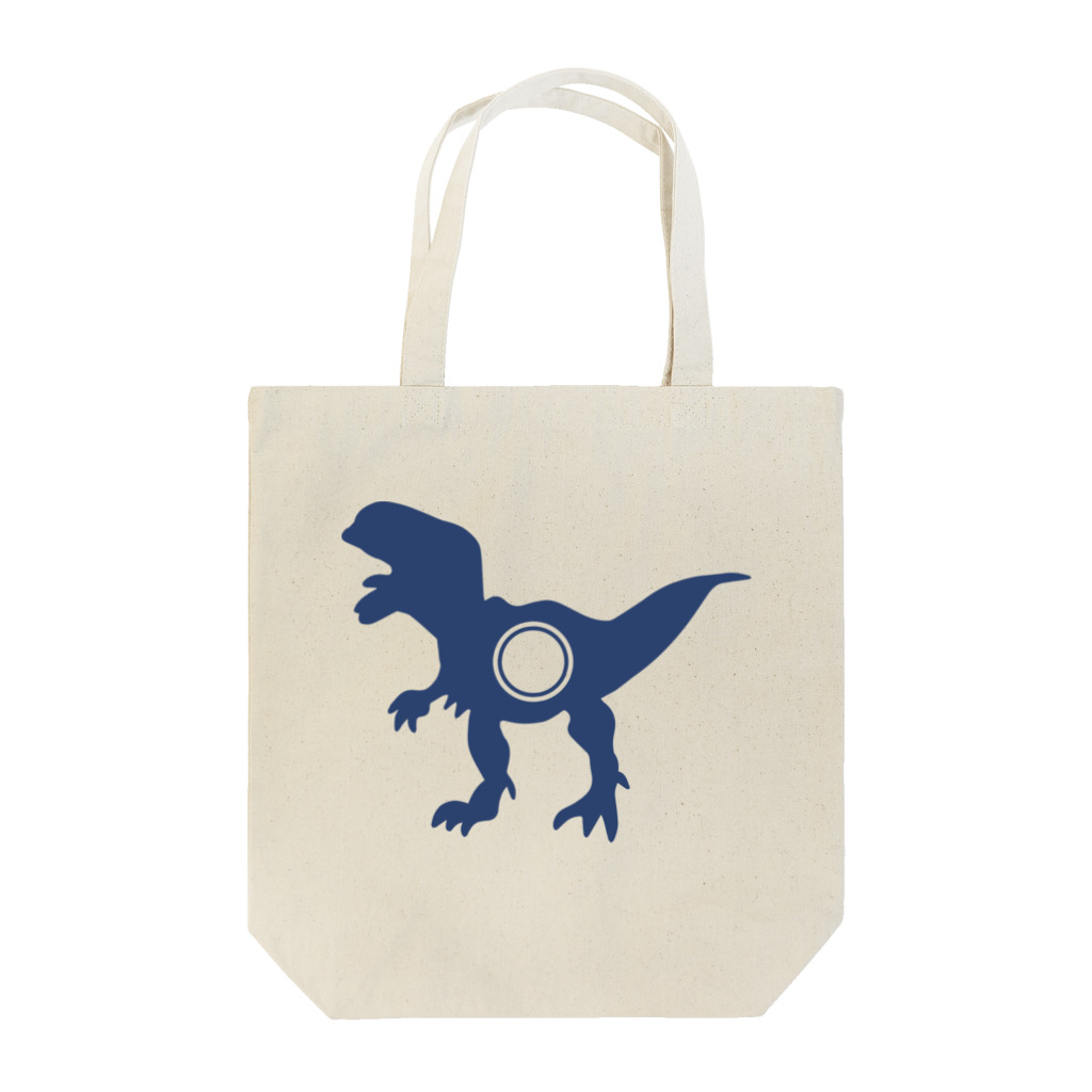 MELLOW-MELLOWのDinosaurs monogram6 Tote Bag