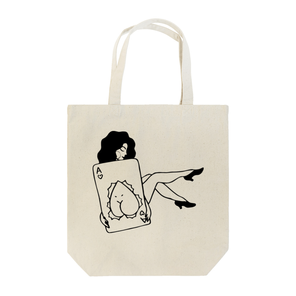 KUSUKUSU-COMPANYのおしりトランプ Tote Bag