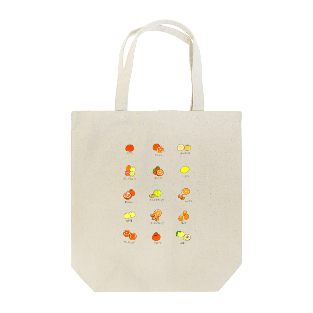 yu-popの柑橘 Tote Bag