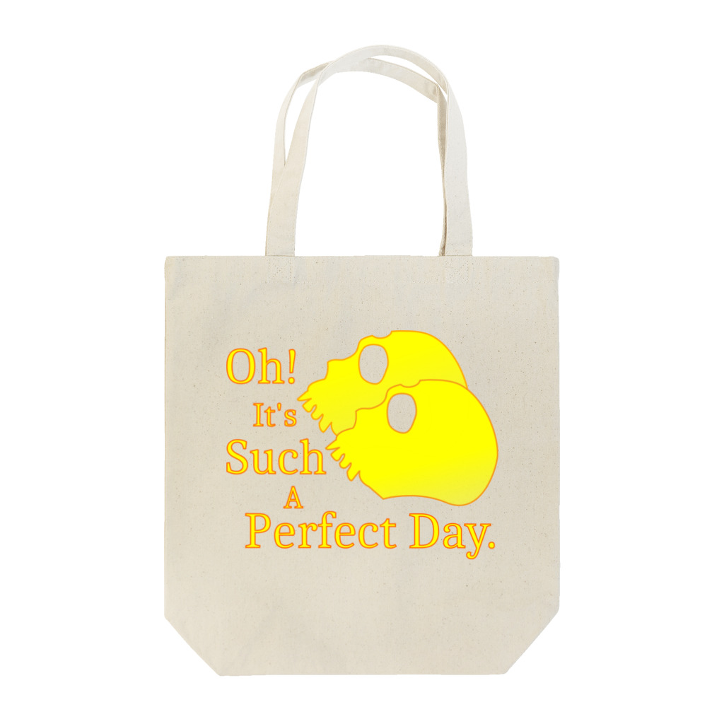『NG （Niche・Gate）』ニッチゲート-- IN SUZURIのOh! It's Such A Perfectday.（黄色） Tote Bag