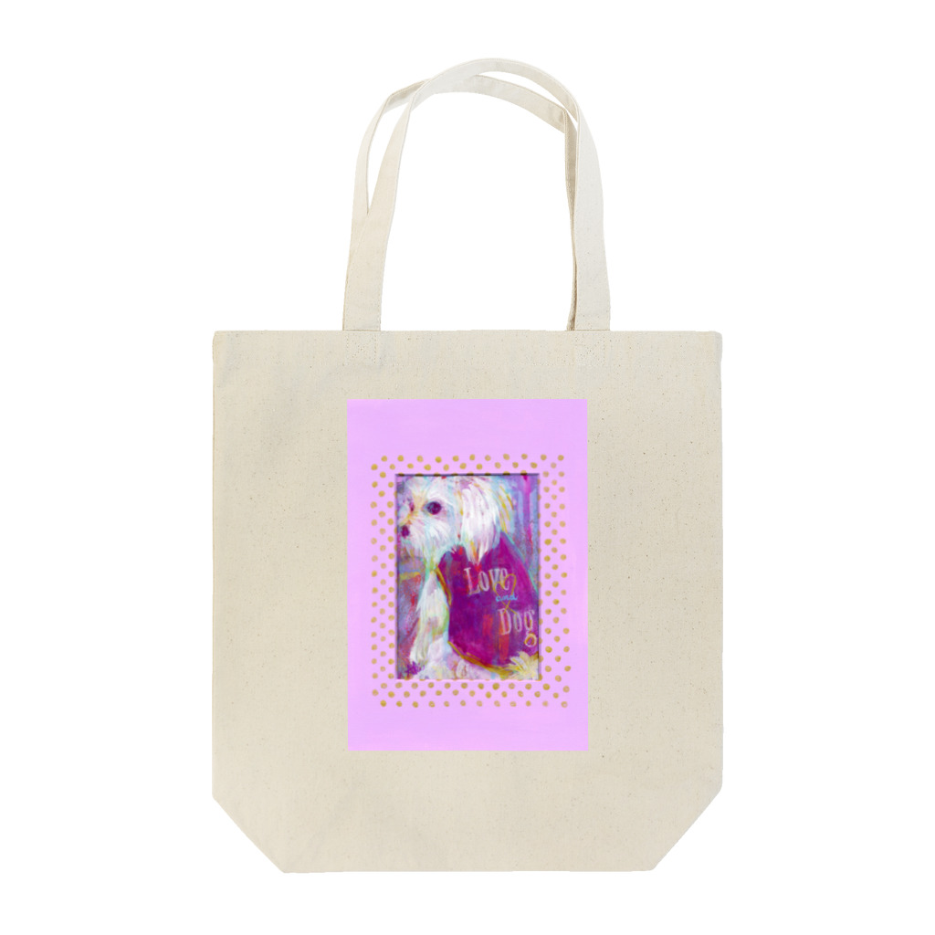 AkissのLove & Dog/Kirari Tote Bag