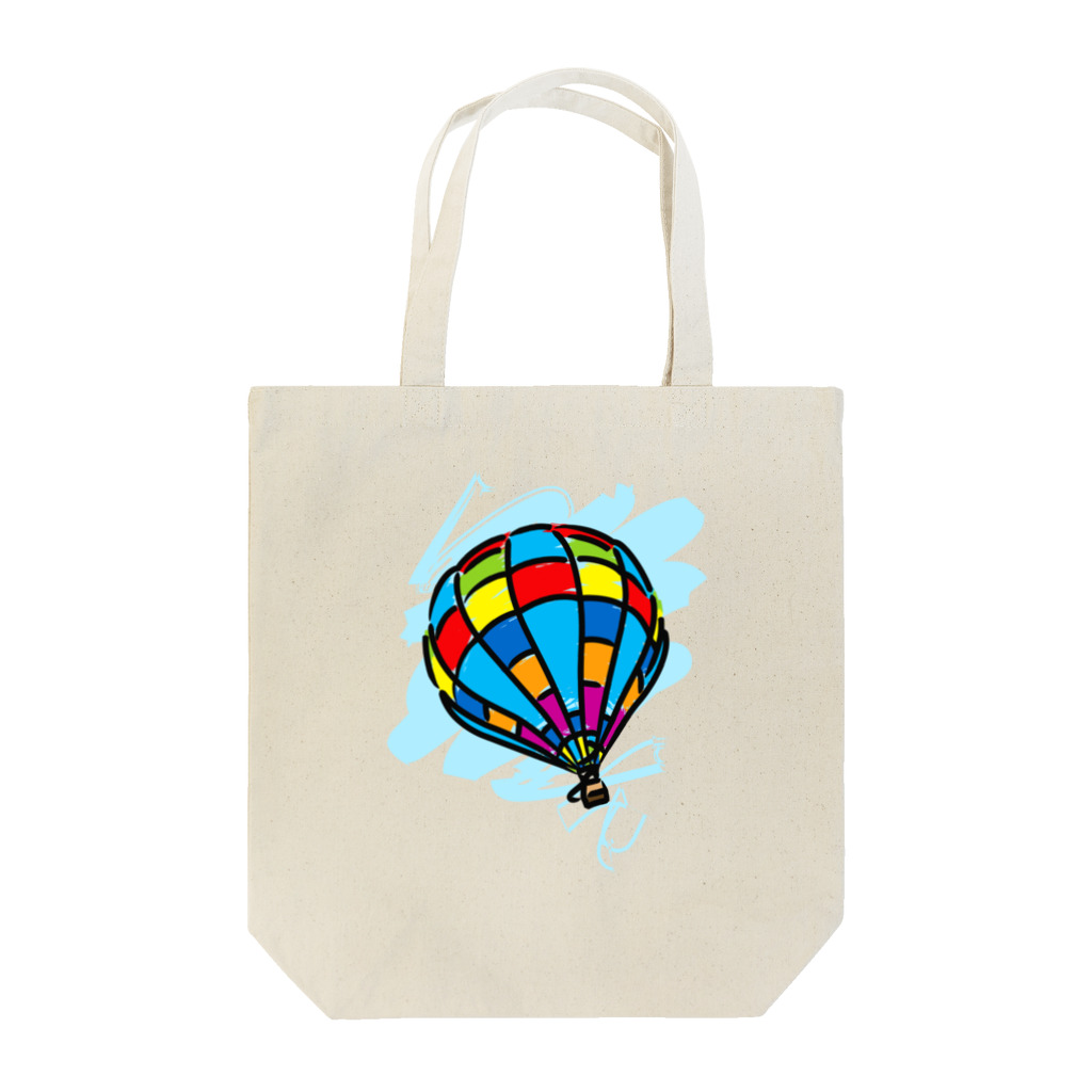 AURA_HYSTERICAのHot_Air_Balloon_Trip Tote Bag