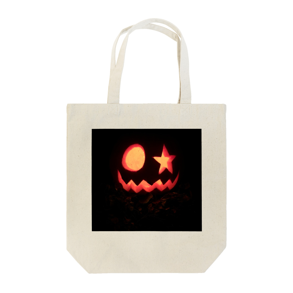 ちょこのjack-o'-lantern トートバッグ