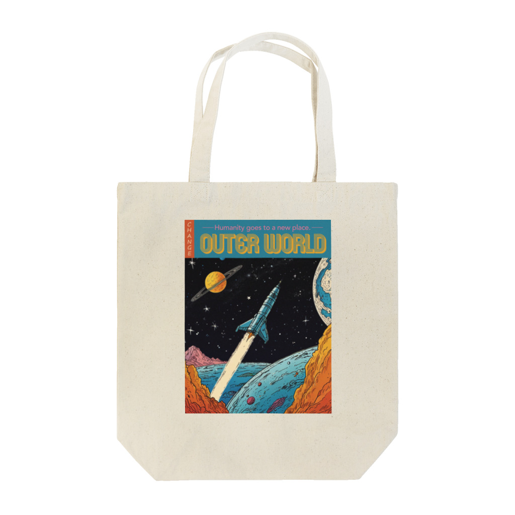 Chop StoreのOUTER WORLD Tote Bag