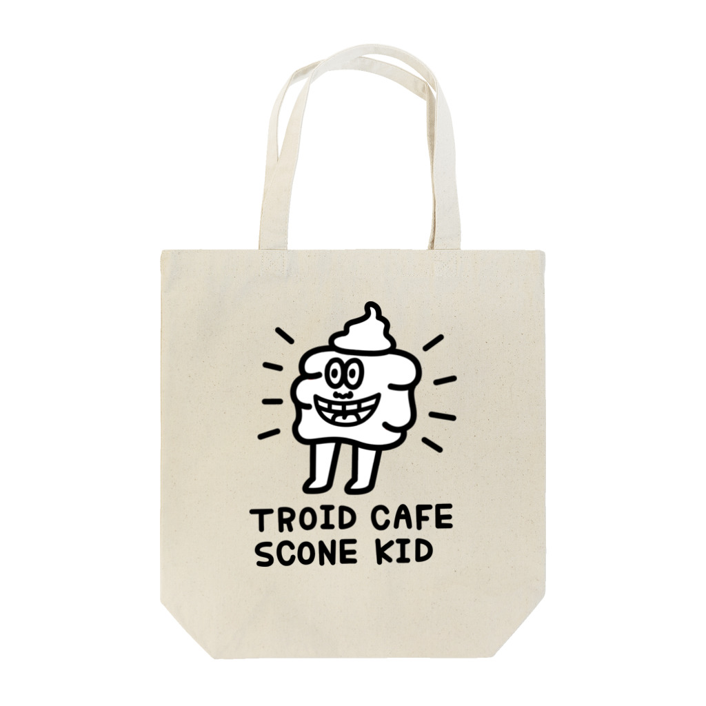 TROIDcafe トロイドカフェのSCONE KID TOTE BAG トートバッグ