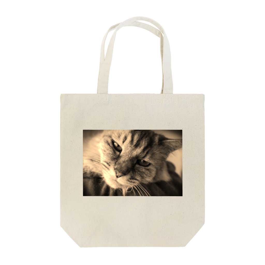 kurodoteのあまえんぼうの猫のチー Tote Bag