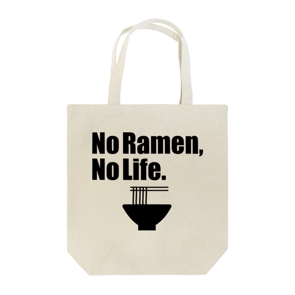 ラ道のNo Ramen, No Life. トートバッグ