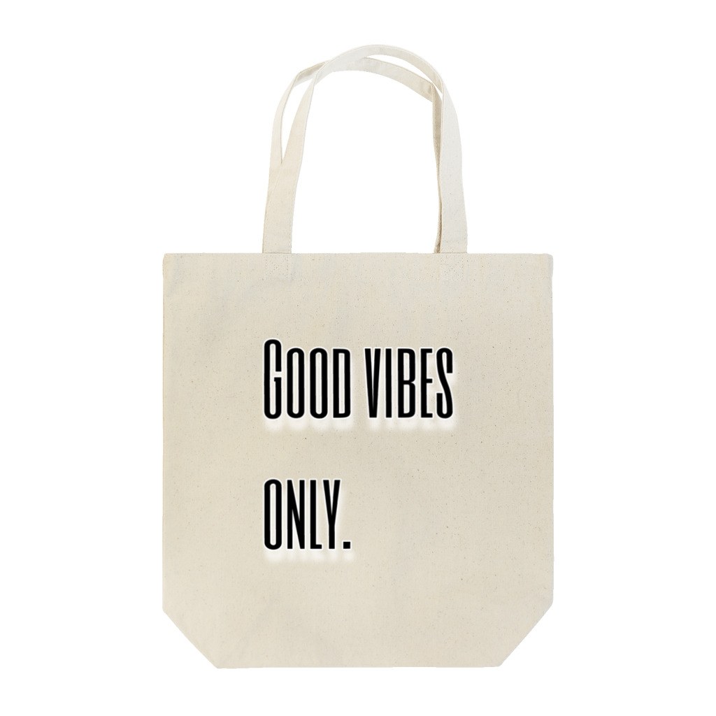 はちおちま！のGood vibes only. Tote Bag