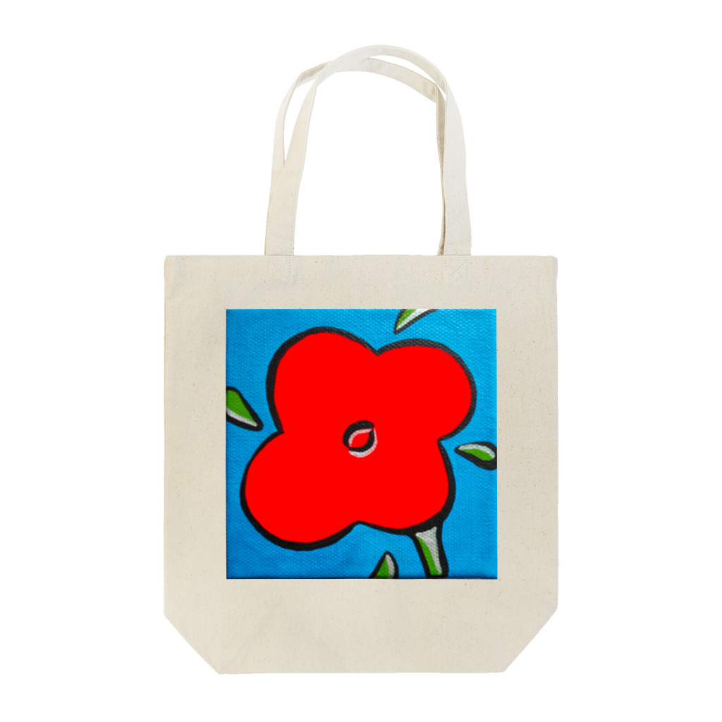 SAKI OTSUKAの花とバンソウコウ Tote Bag