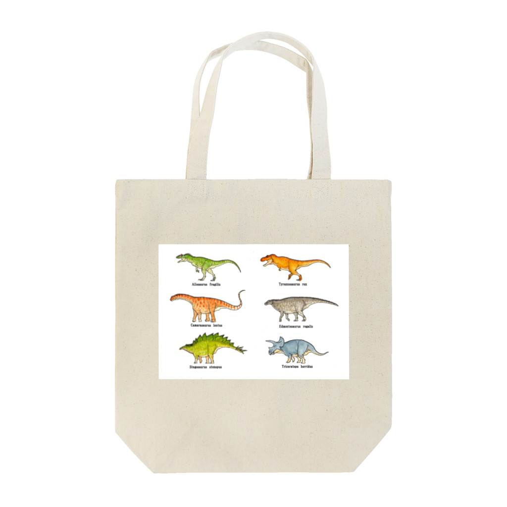 Atelier＊LorschのThe Dinosaurus! Tote Bag