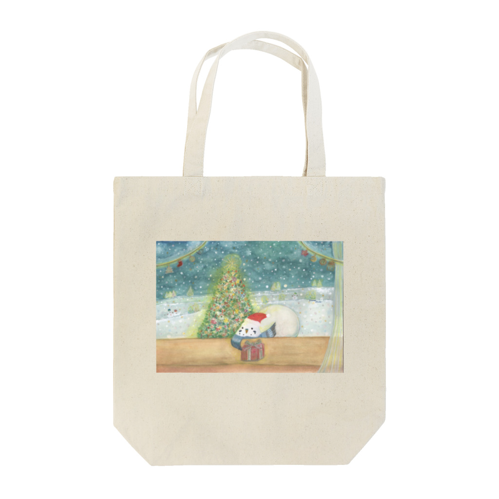 yuuwa sachi のお届けサンタクロースインコ Tote Bag