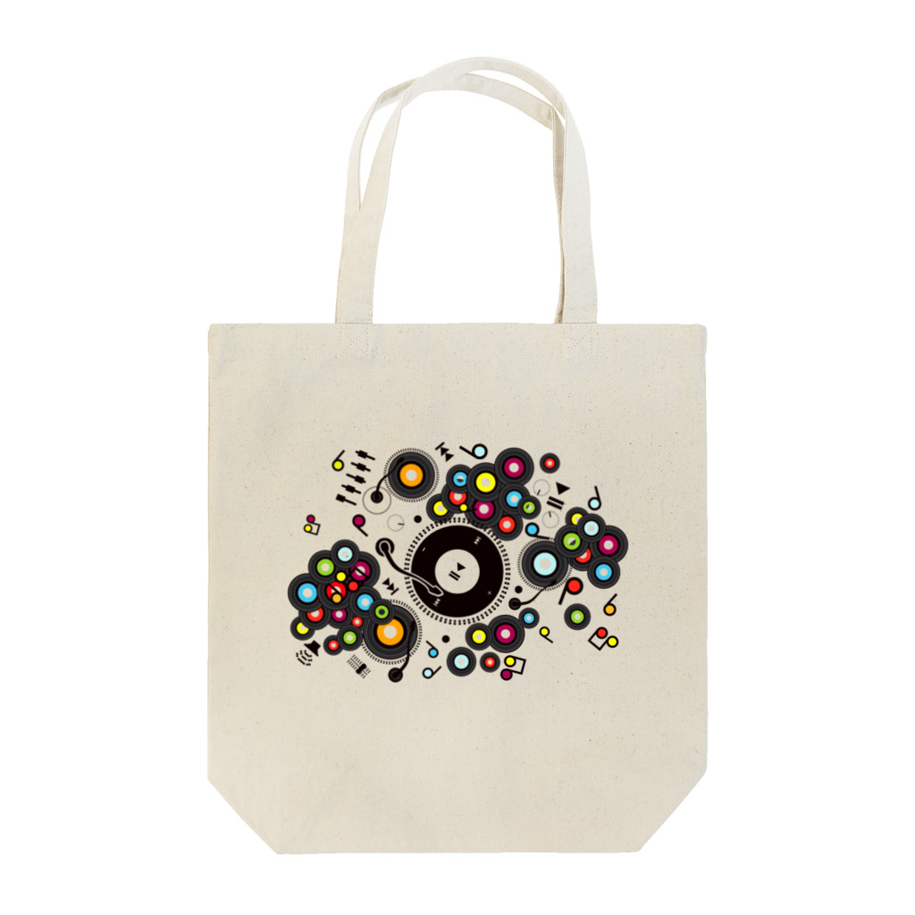 AURA_HYSTERICAのFunny_Record Tote Bag