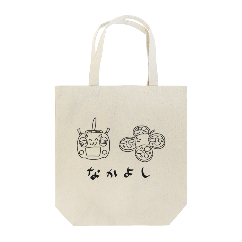 DRO-NUMAのなかよし　くろ Tote Bag