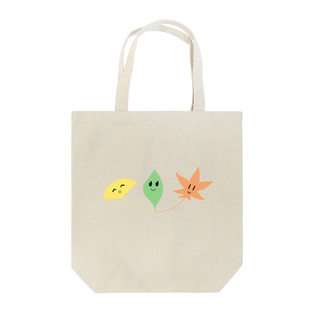 OHJUYAの仲良し葉っぱさん兄弟 Tote Bag