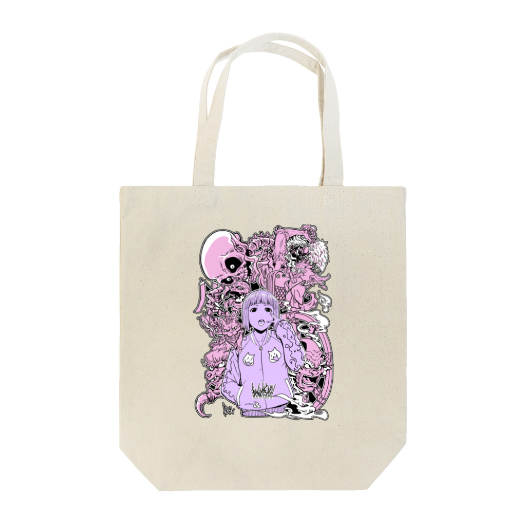 ちゃんやろストア！のようかい道中記 Tote Bag