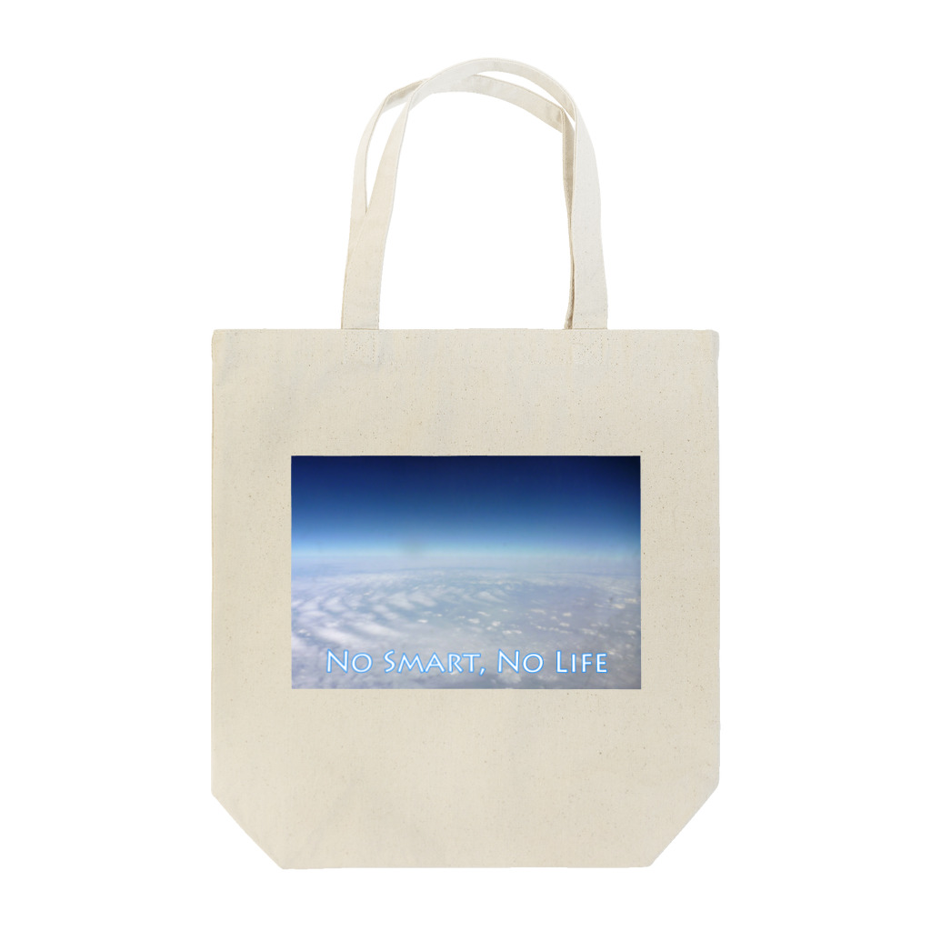 いわフォトのNo Smart, No Life Tote Bag