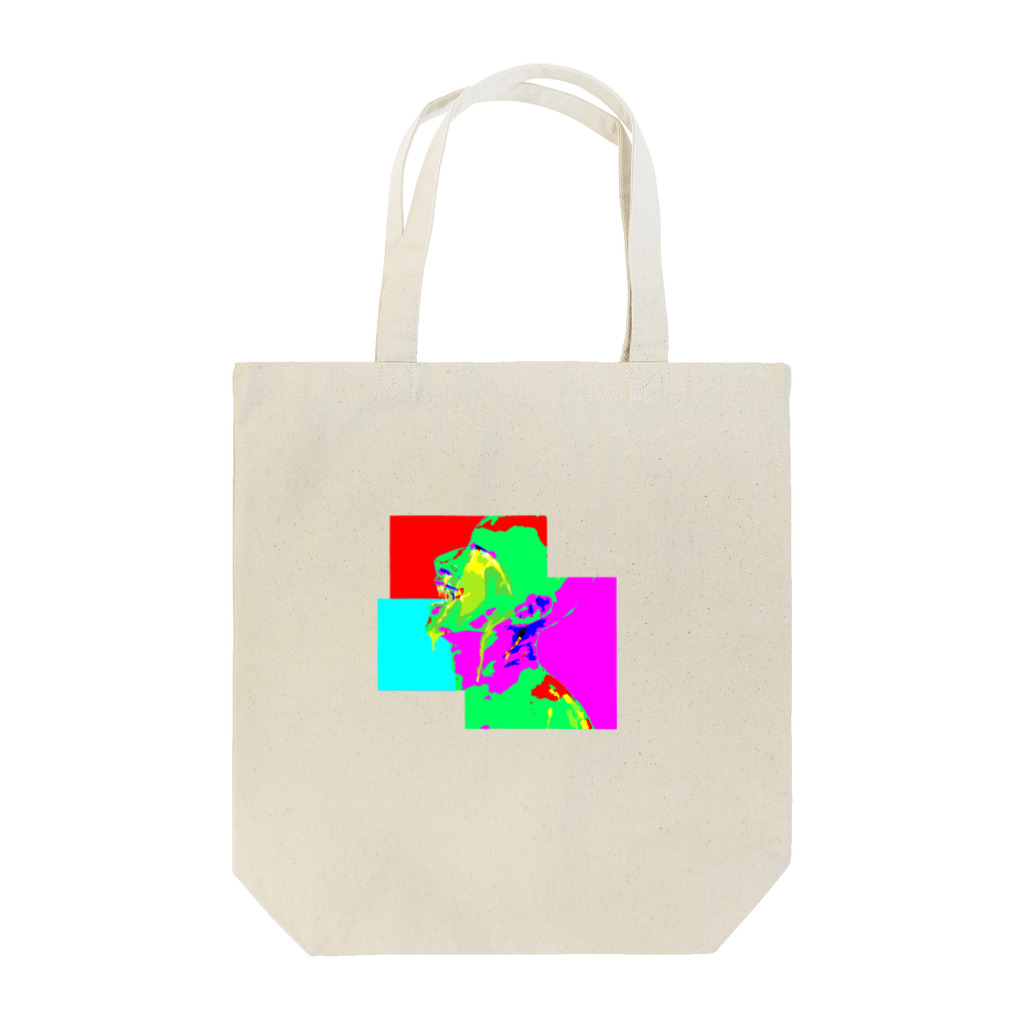 LIFE_is_a_JOKEの笑いながら泣く-カラフル Tote Bag