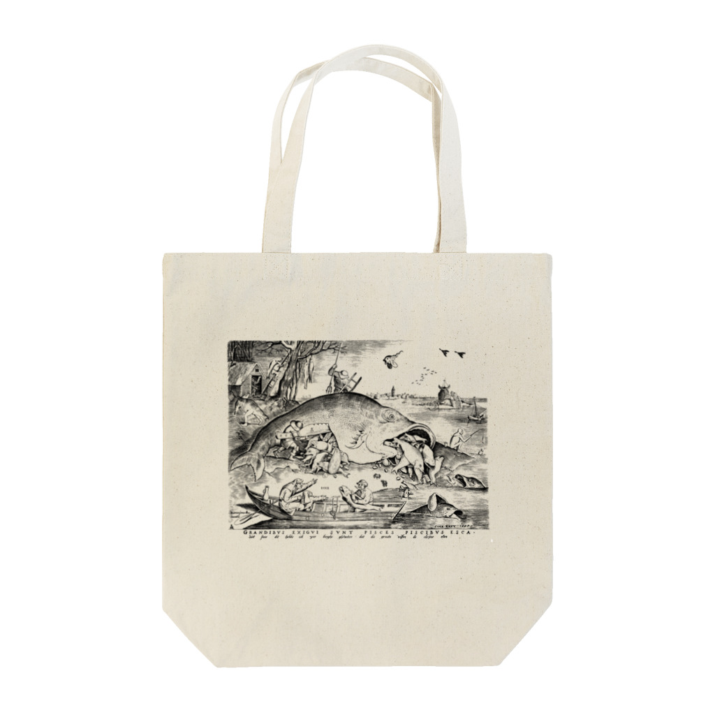 PDinyoの 大きな魚は小さな魚を食う Tote Bag