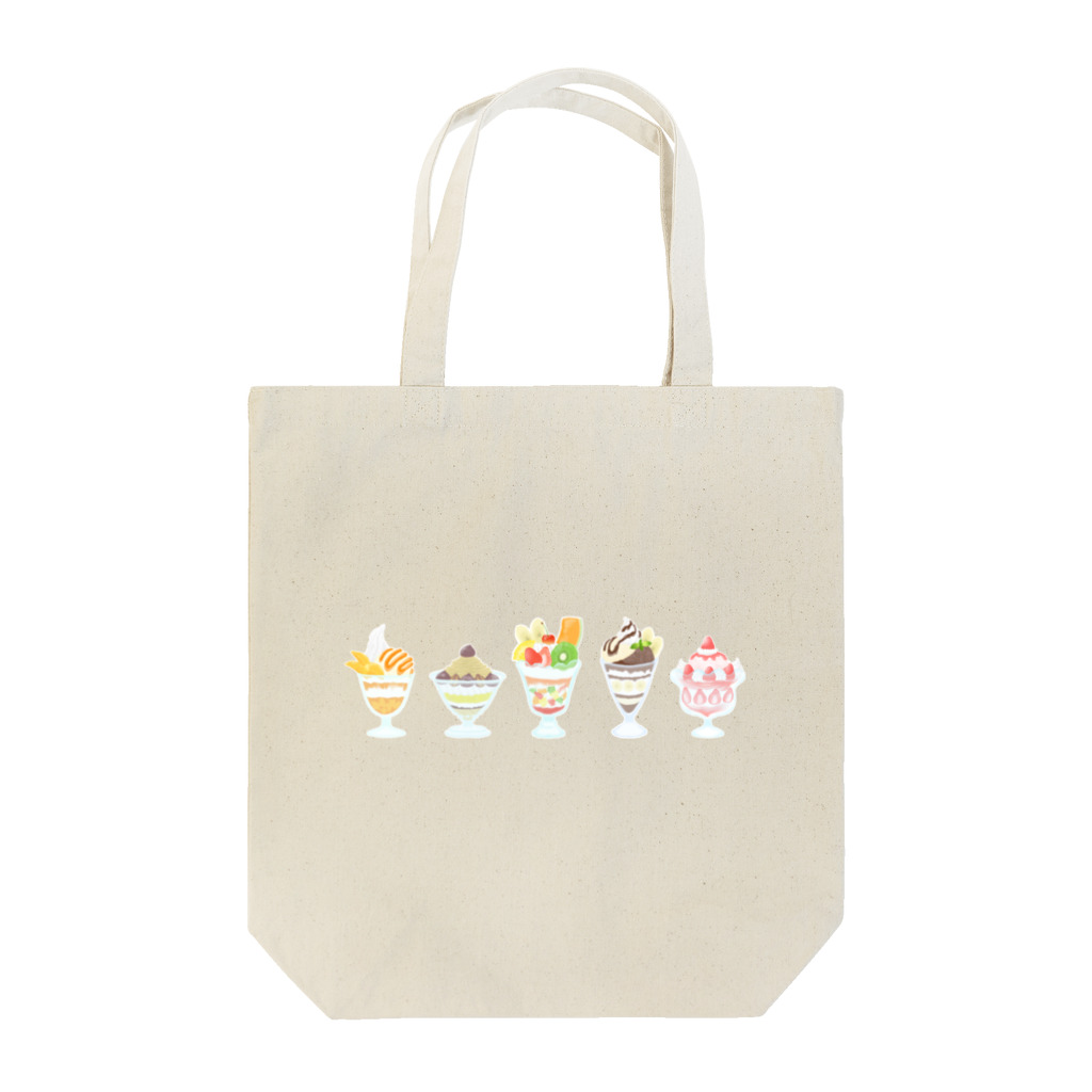 ぴよねこ(nikoneko)のpafepafe Tote Bag