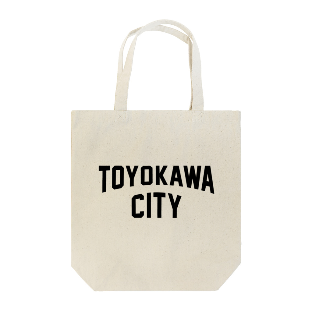 JIMOTOE Wear Local Japanの豊川市 TOYOKAWA CITY Tote Bag