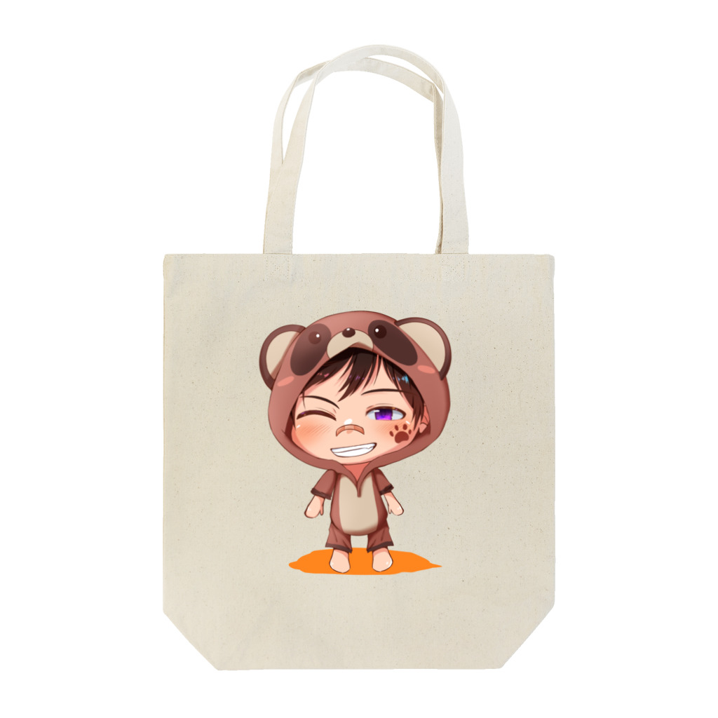 須戸コウ【腐男子ゲイvtuber】の須戸コウ_着ぐるみミニキャラVer Tote Bag