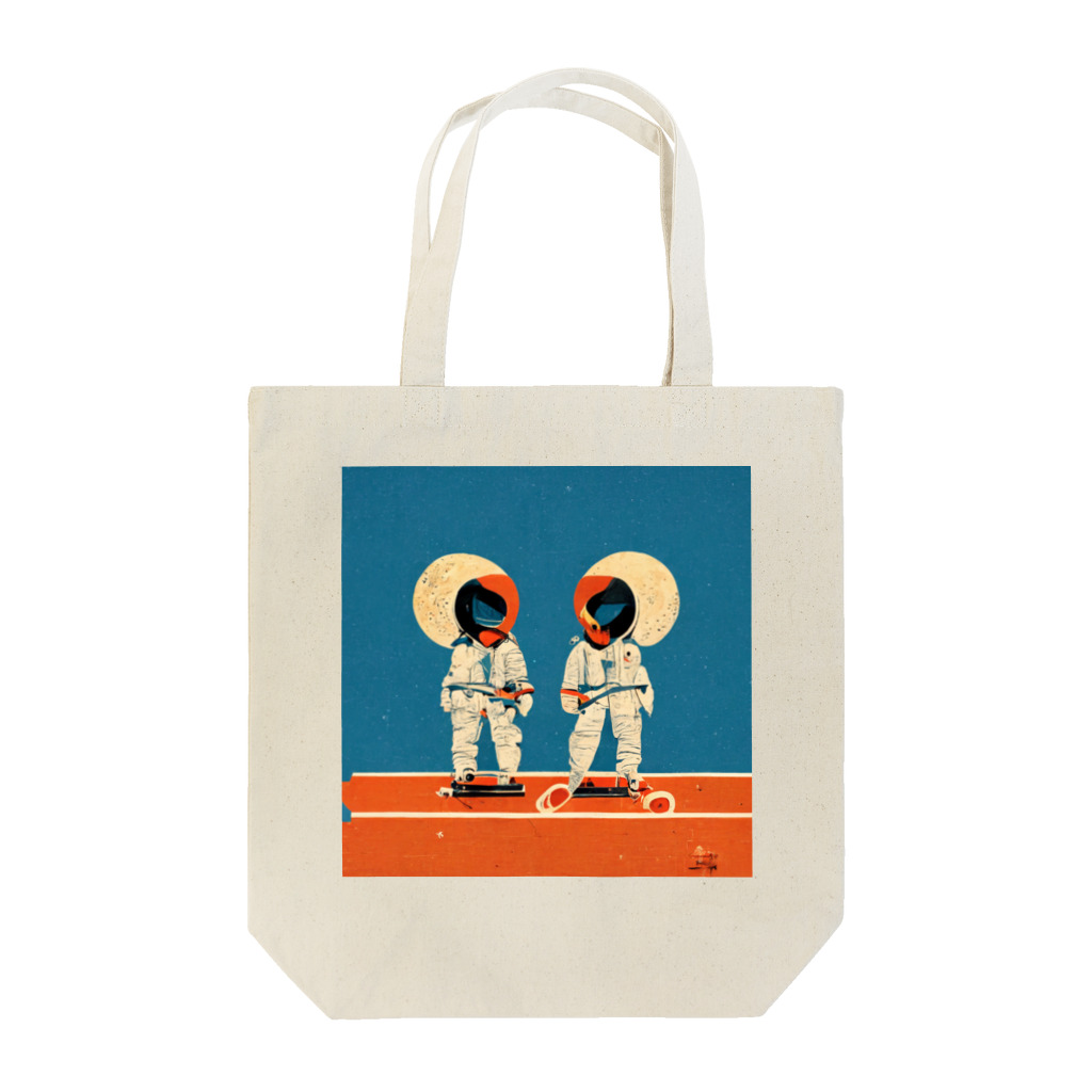 between 01のtwo of a kind / 似たもの同士 Tote Bag