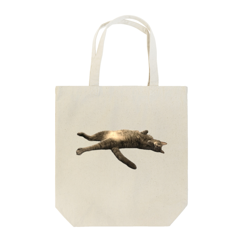 グレージュ猫ロッタン🐈‍⬛のお昼寝ロッタン Tote Bag