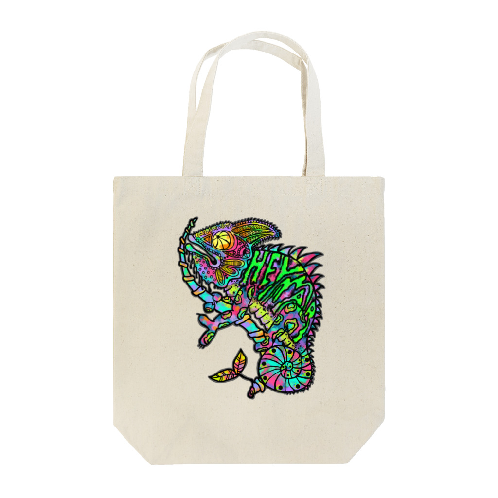 heymar のカメレオン Tote Bag