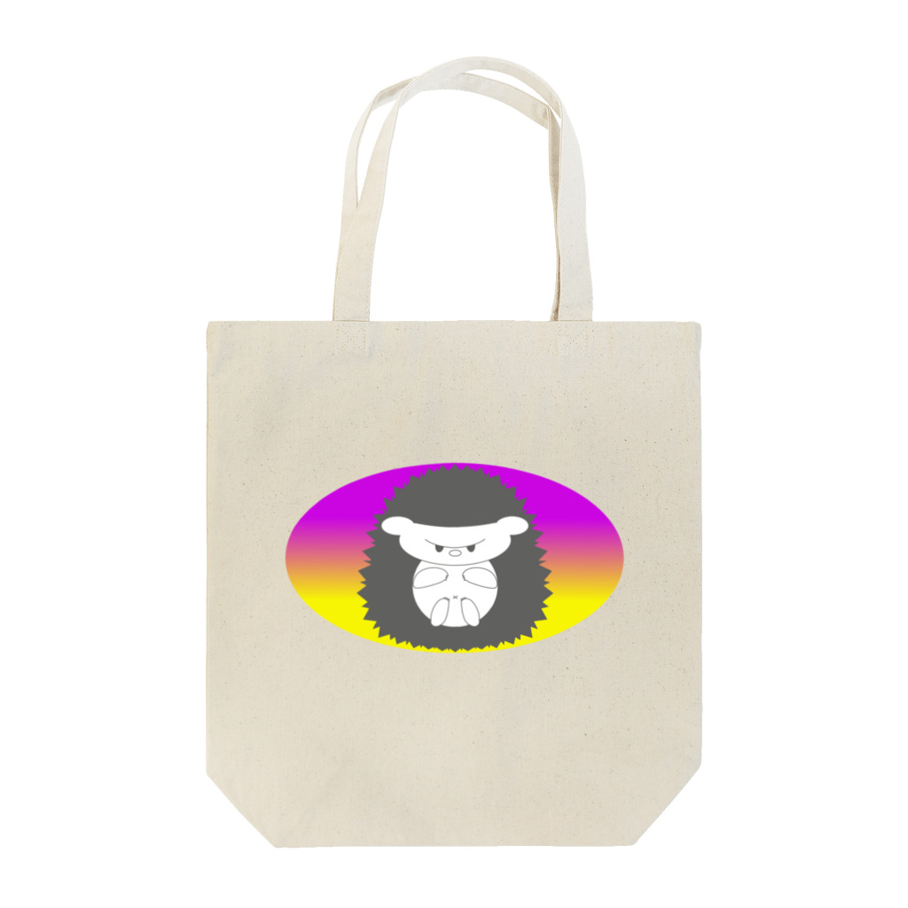 HarikoHarioの警戒するハリネズミ Tote Bag