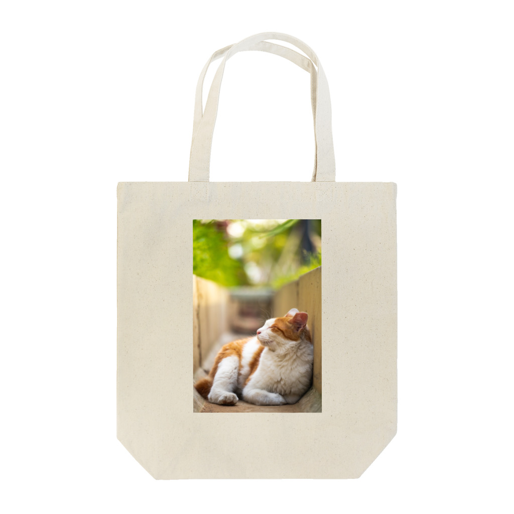 猫写真家「むに」のアトリエののんびりまったり Tote Bag