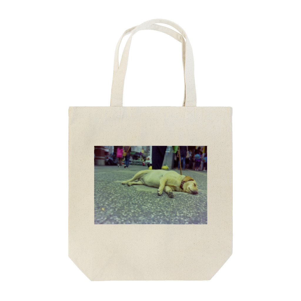 Robin_Hiroshimaの台中の眉毛犬さん Tote Bag