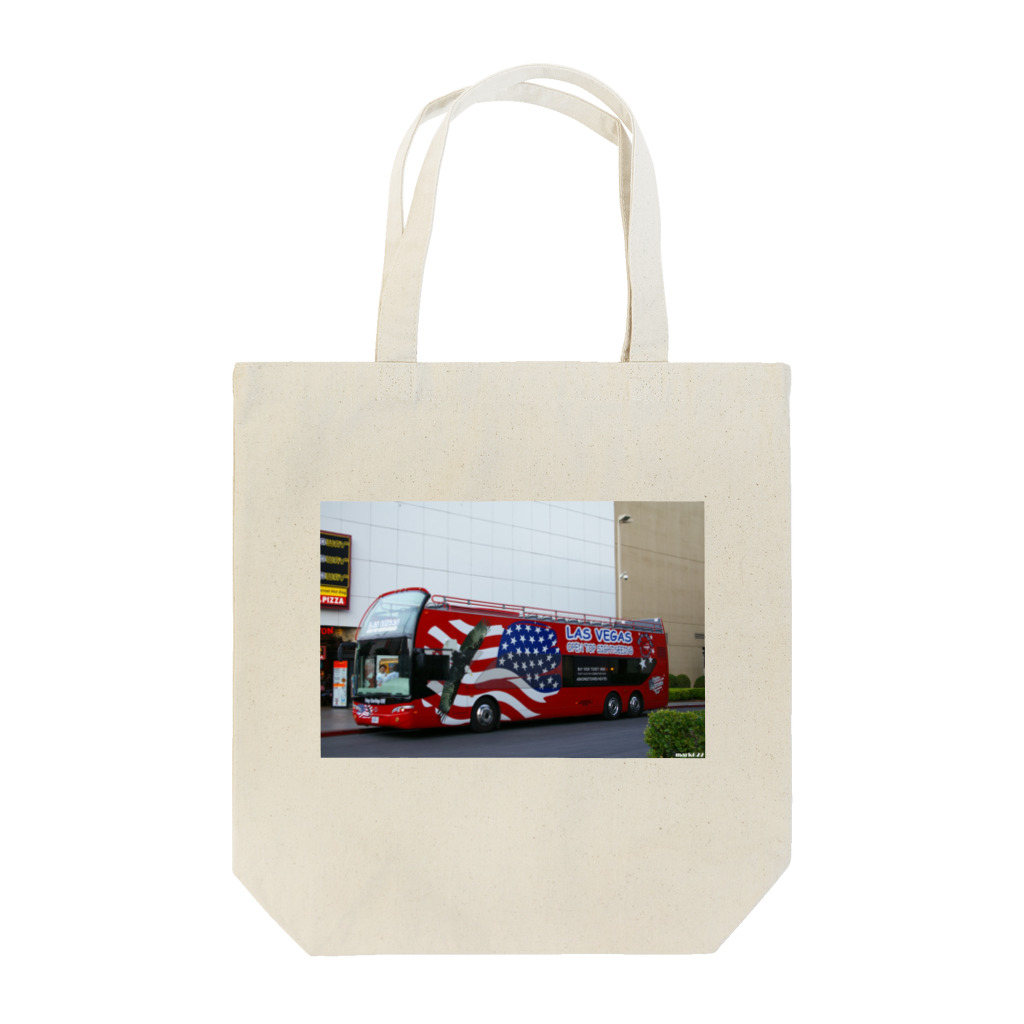 M.MORIのLas Vegas Bus Tote Bag