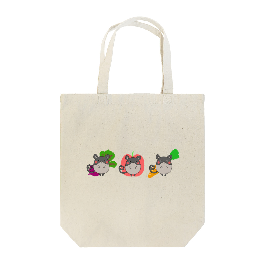 なちゅの小屋のデグーマウスのどんぐりくんアイテム Tote Bag