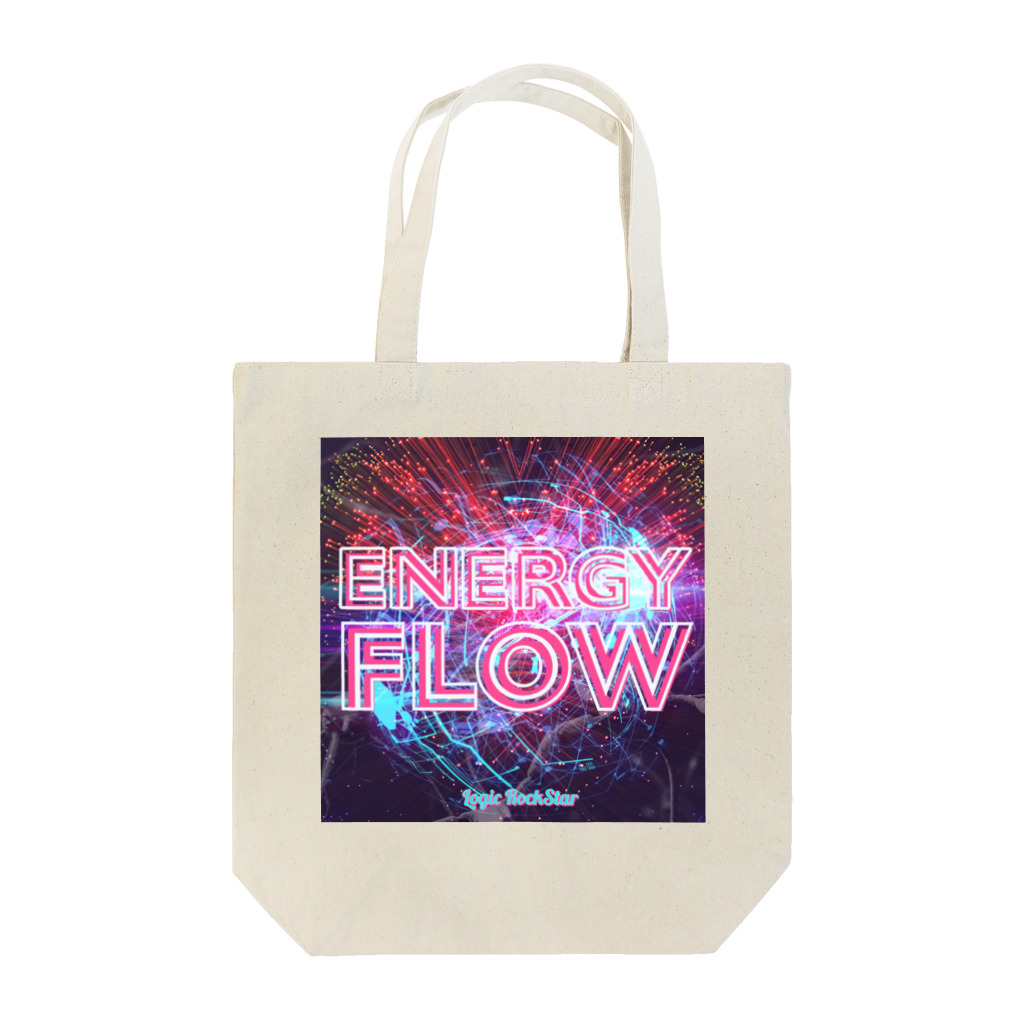 Logic RockStar のENERGY FLOW Tote Bag