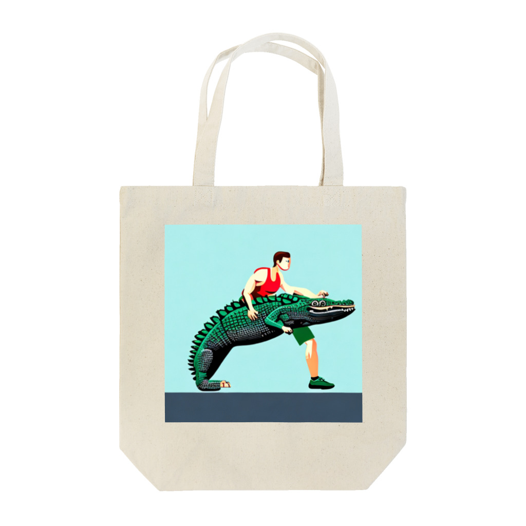 muscle_0419のお前もトレーニングするんだ! Tote Bag