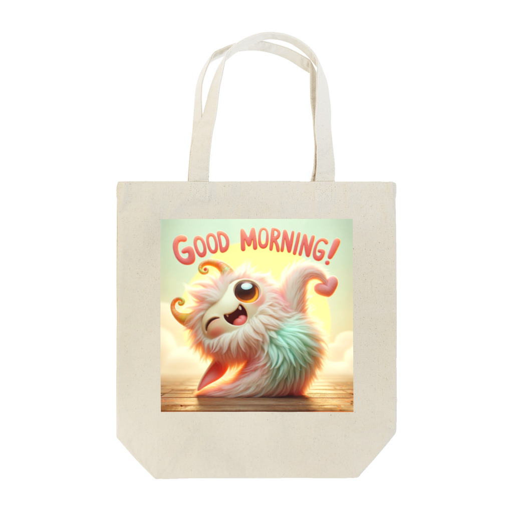 mimikkyu322のgoodmorning　monster Tote Bag