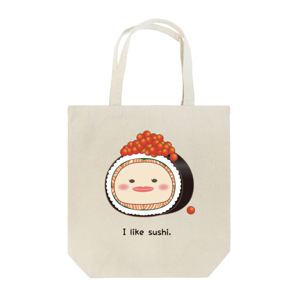 Shufufuの巻き寿司ベニコさん Tote Bag