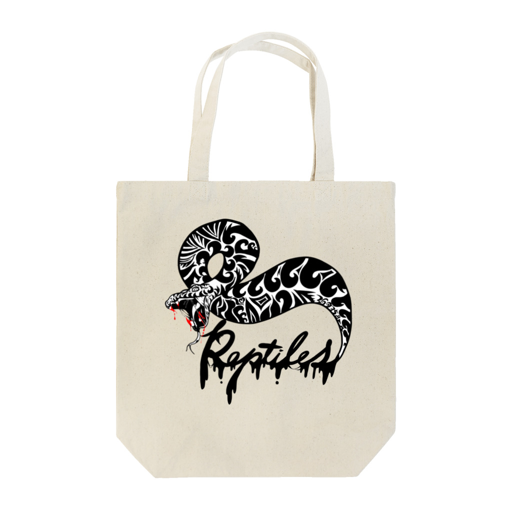 R's houseのパイソンロゴ Tote Bag