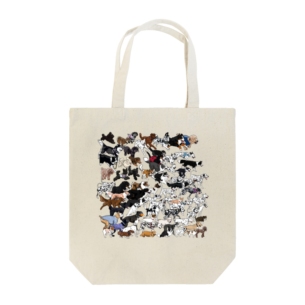 lily_dalmatianの改正版　セール用ランニングドッグ Tote Bag