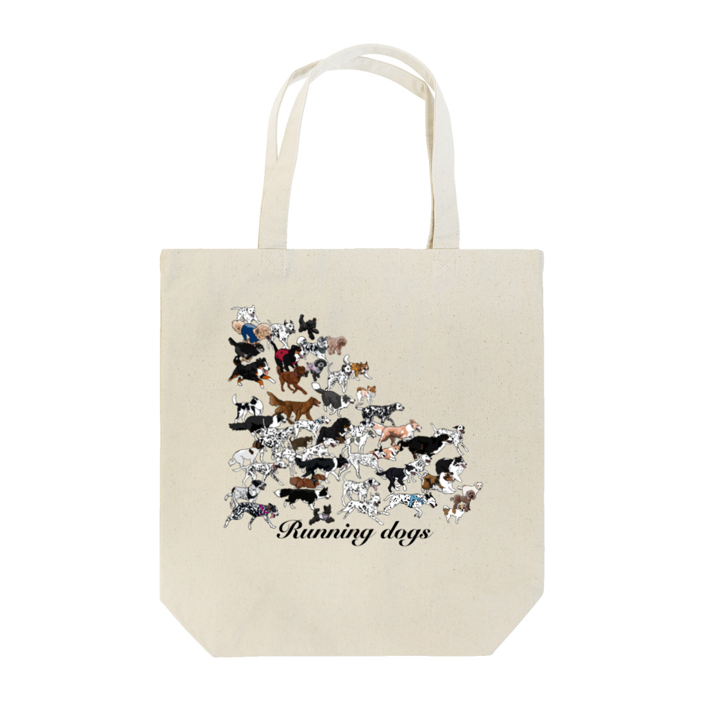 lily_dalmatianのランニングドッグ　少数タイプ Tote Bag