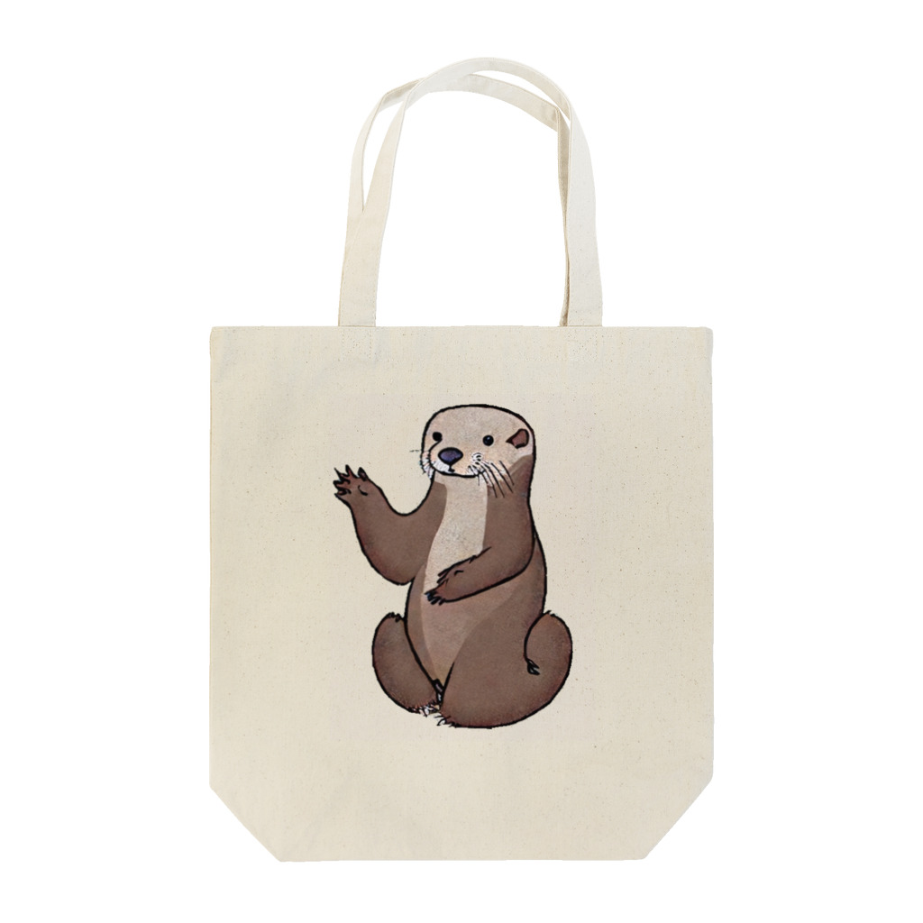 夢幻カワウソくんのお店の浮世絵風カワウソくん Tote Bag