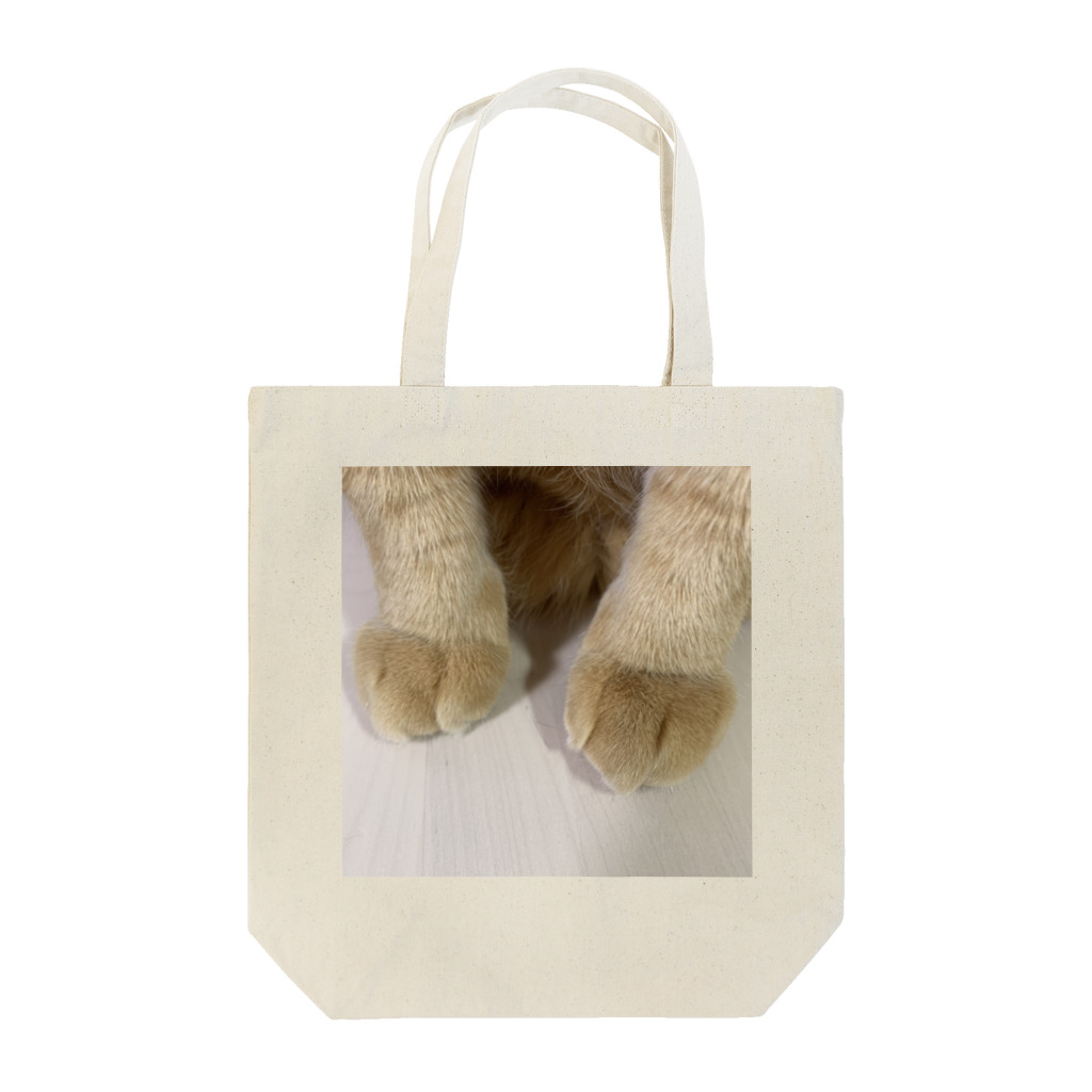 なかよしCatのとら吉のくりーむパン🍞(猫の足) Tote Bag