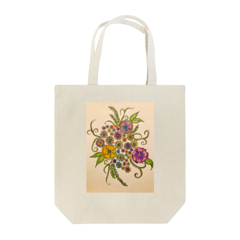 suuのカラフルな花 Tote Bag