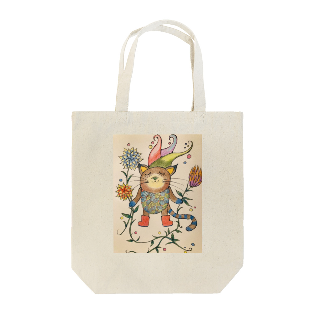 suuのカラフル猫 Tote Bag