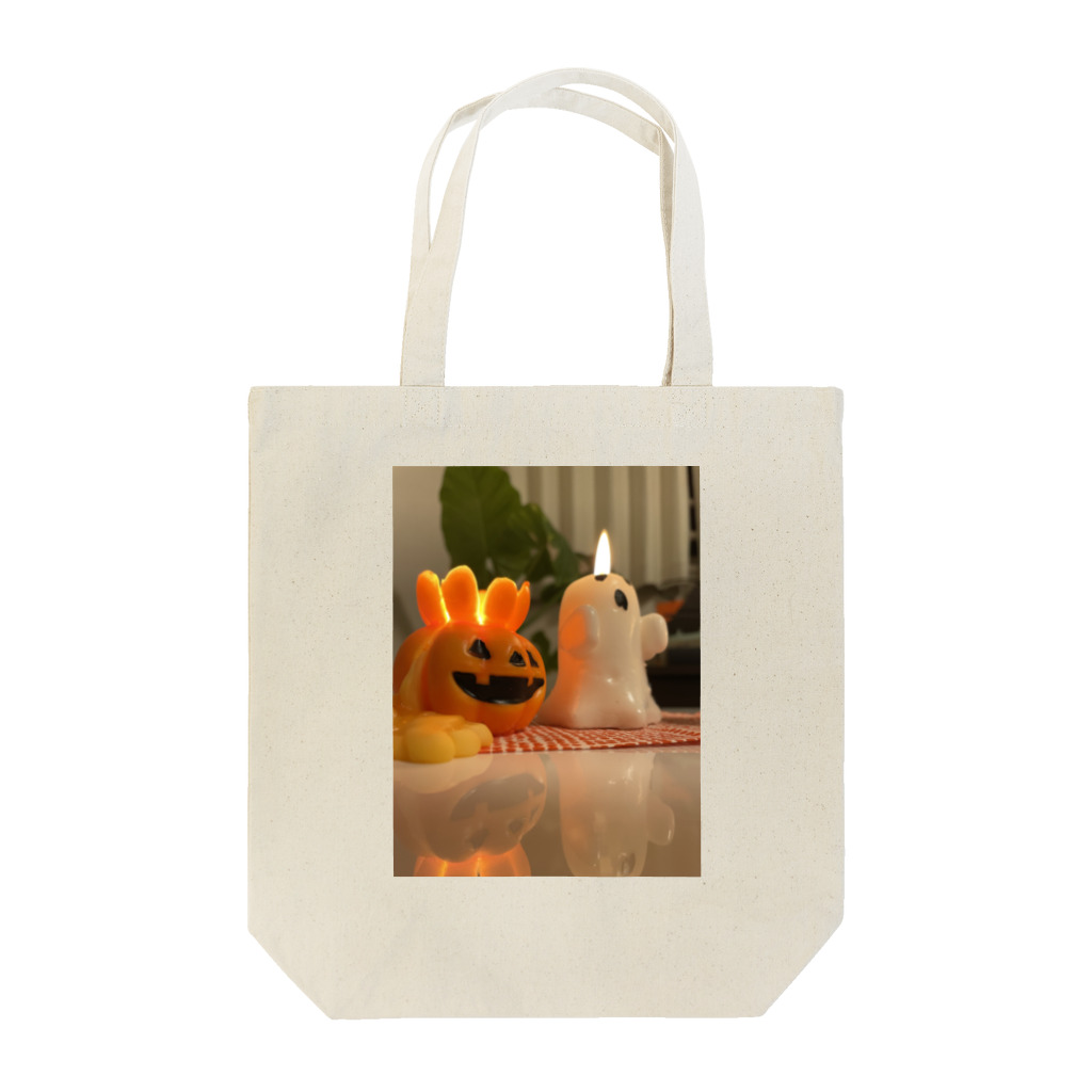 ほがぴーのハロウィンキャンドル Tote Bag