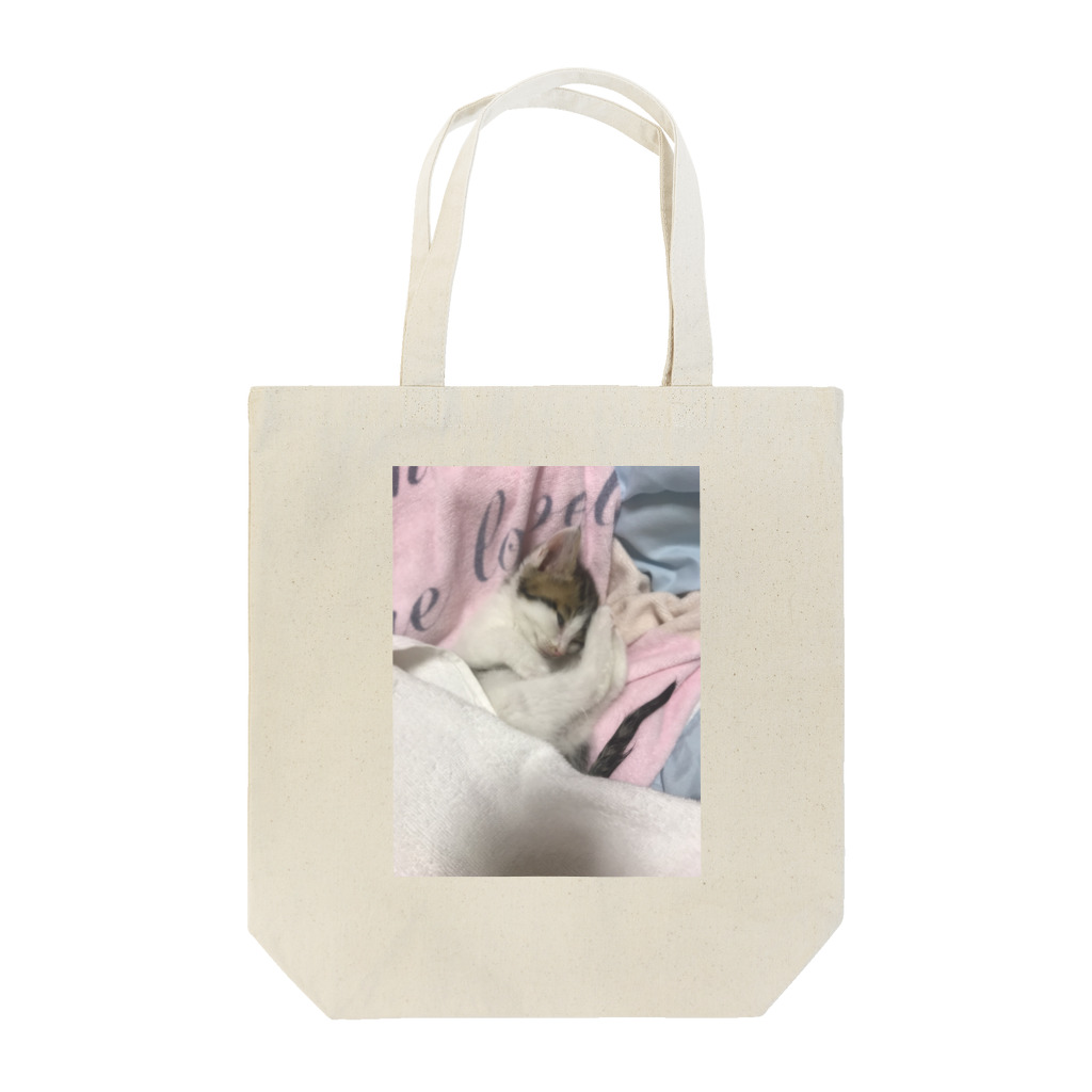 finのこふちゃん白目 Tote Bag