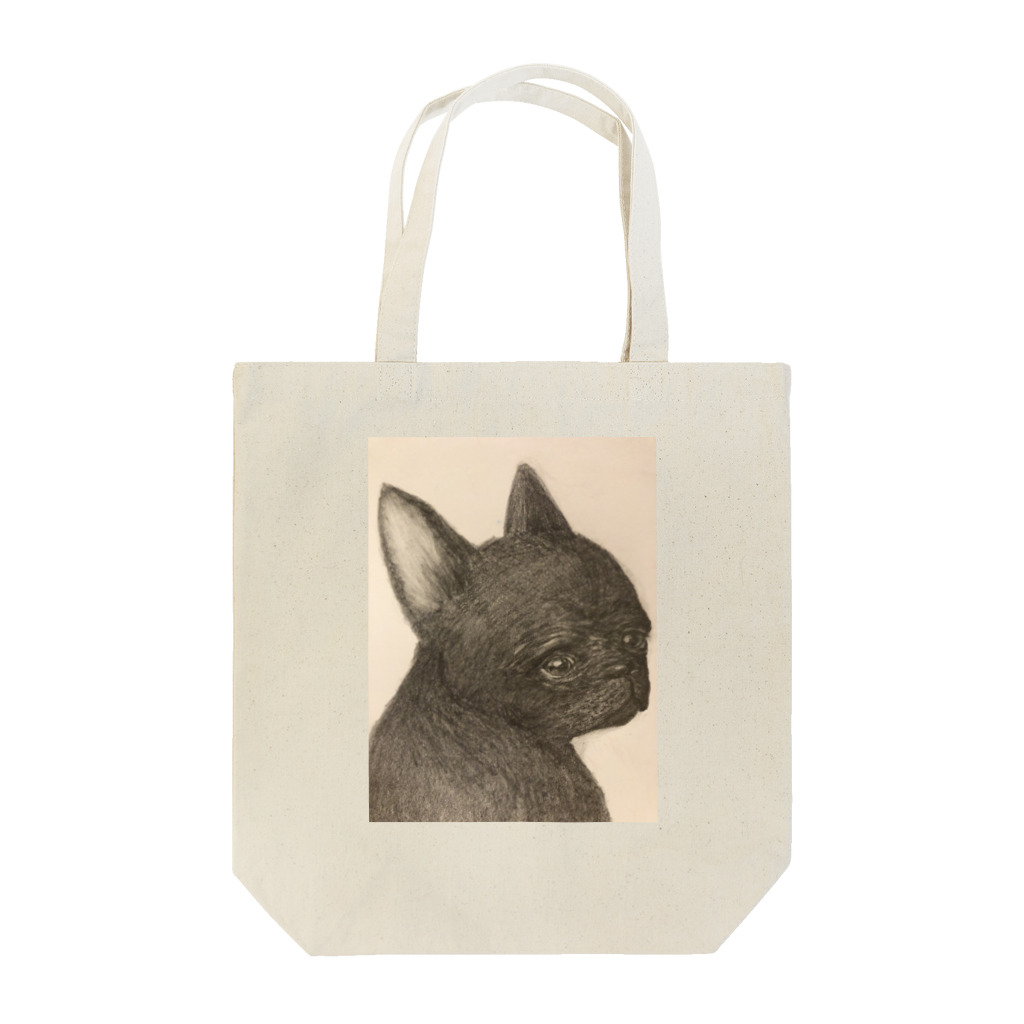 _-nohana_-のfrench bulldog/mistumeru Tote Bag