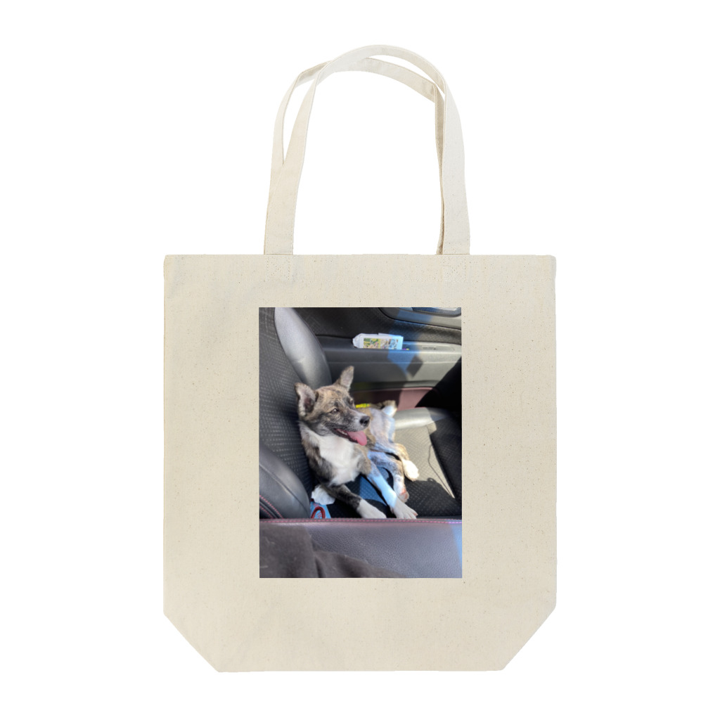 🌺琉球犬MIXららりり🐕の🌺琉球犬柄りり🐶 Tote Bag