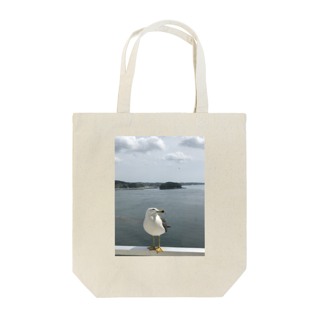 i_myu_kの南三陸の海とカモメ Tote Bag