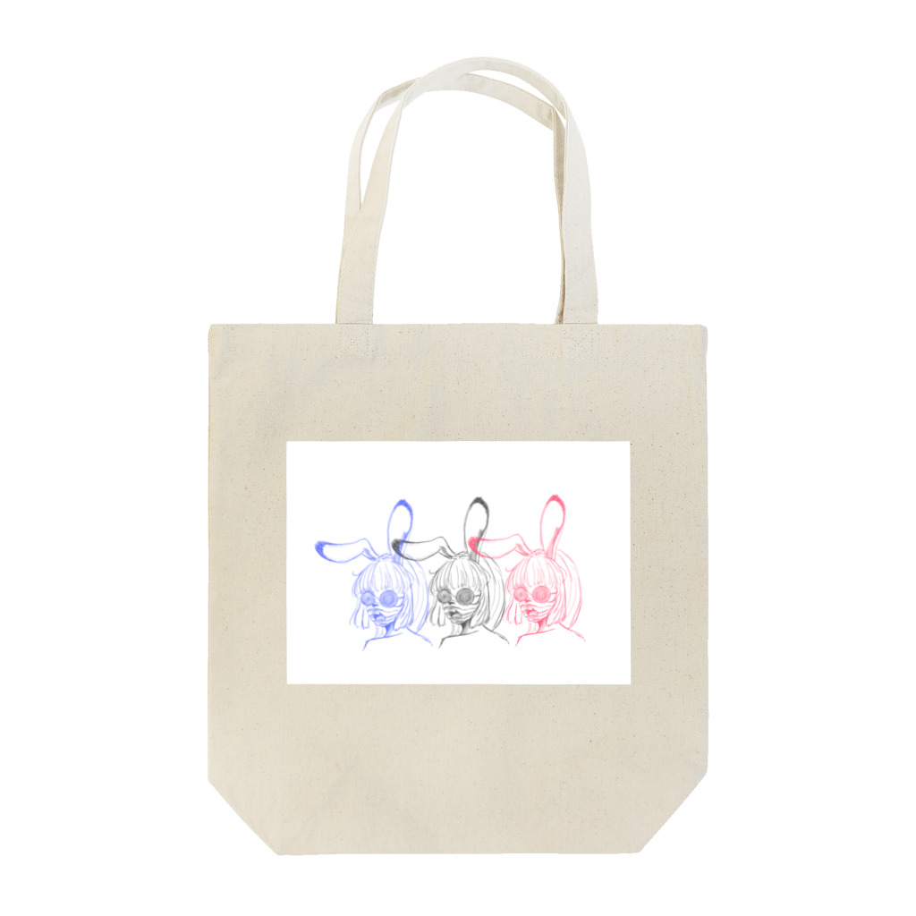 IZUHAのRabbit girl Tote Bag